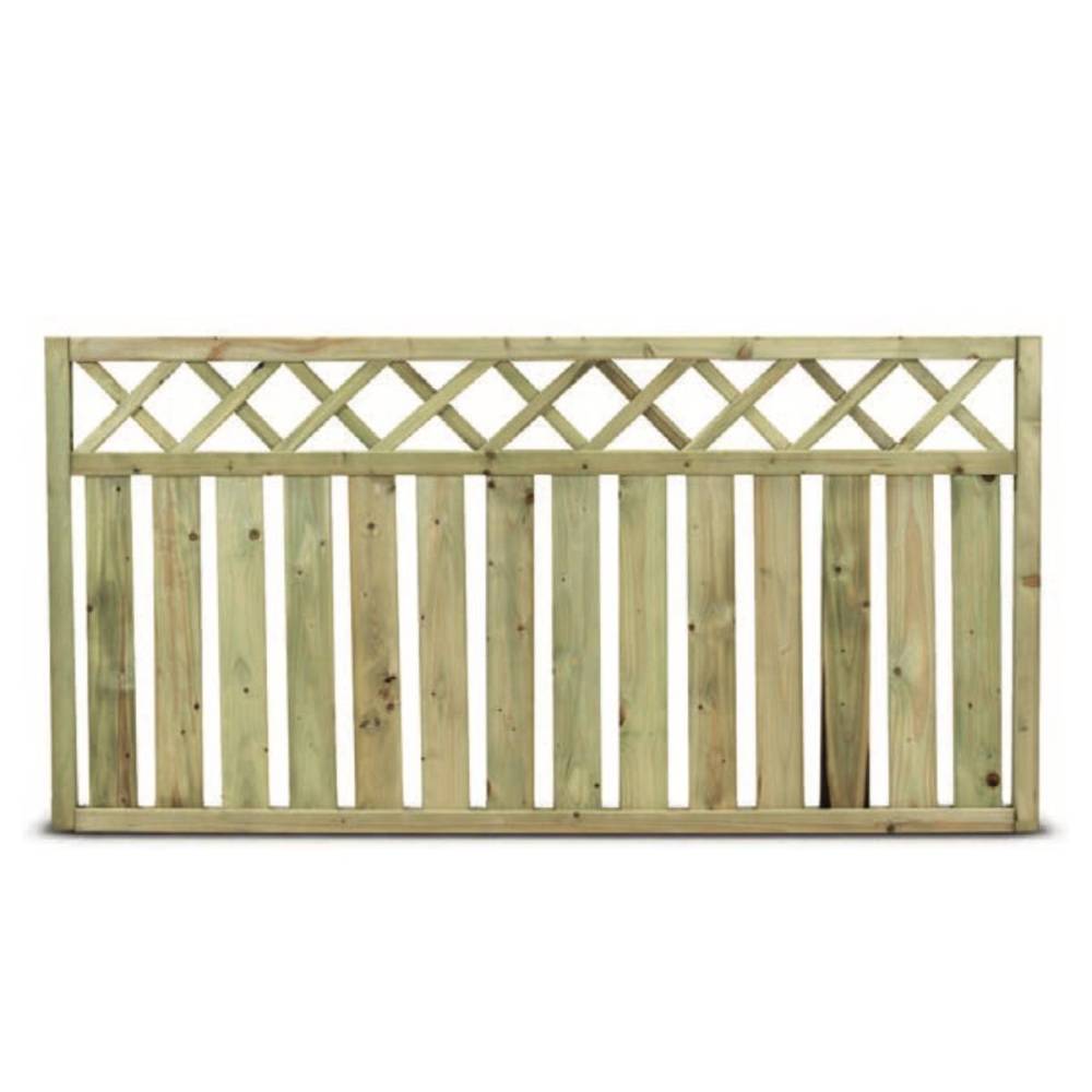 Recinzione In Nocciolo Naturale Fatta A Mano: Staccione Per Giardino 180x115 Cm - Modello "Laura" - Schermo Privacy E Paravento