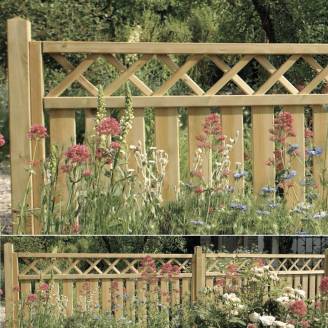 Recinzione Diritto Ares 180X90 Cm Colore Naturale