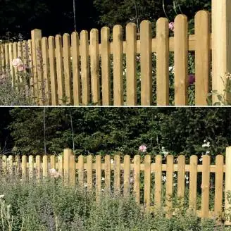 Recinzione Diritto Ermes 180X100 Cm Colore Naturale