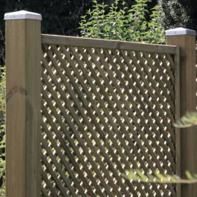 Grigliato in legno Frangivista Clara 100X180 Cm impregnato in autoclave