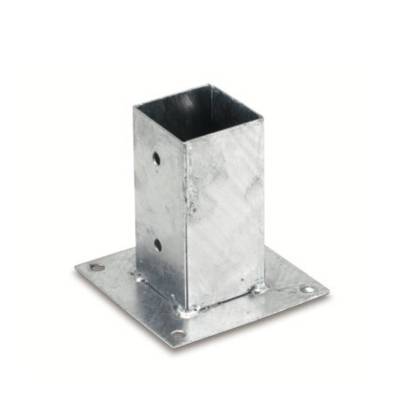 Staffa a bicchiere 7x7 cm per pavimento