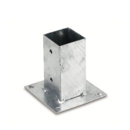 Staffa a bicchiere 7x7 cm per pavimento