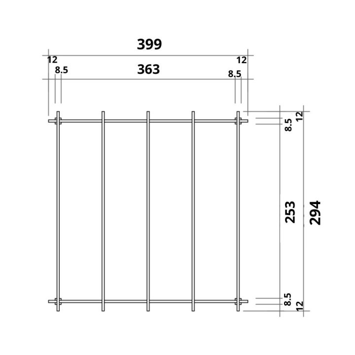 Terralis - Pergola da Giardino 3x4 in Legno