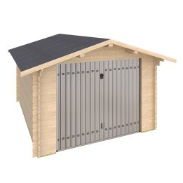 Garage in Legno Amleto 320x500 cm – Spessore Pareti 28 mm