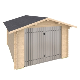 Garage in Legno Amleto 320x500 cm – Spessore Pareti 28 mm
