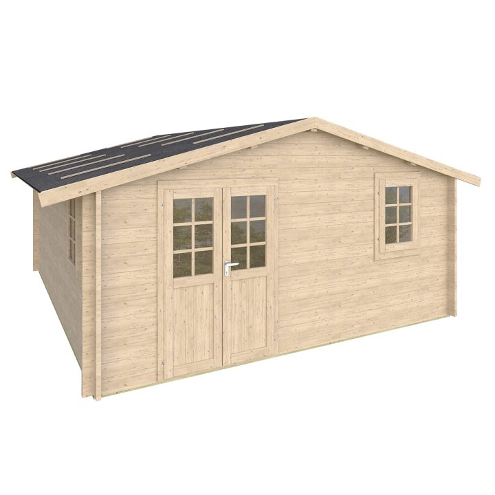 Casa in legno Angelica 500x500 cm, spessore 45 mm
