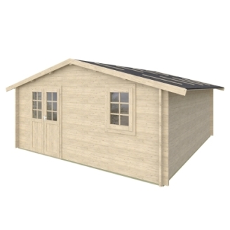 Casa in legno Angelica 500x500 cm, spessore 45 mm