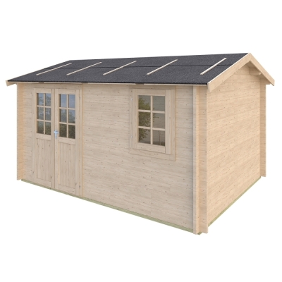 Casa in legno Turandot 410x310 cm spessore 45 mm