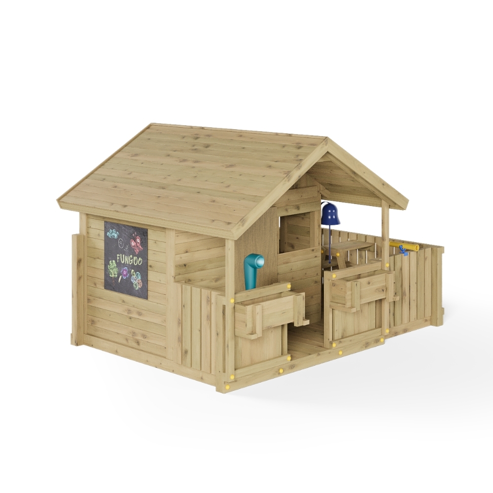Casetta per Bambini in Legno Fungoo Sunny Bandcore – Gioco da Giardino