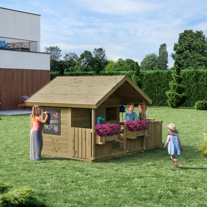 Casetta per Bambini in Legno Fungoo Sunny Bandcore – Gioco da Giardino