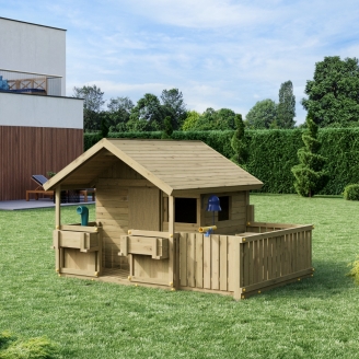 Casetta per Bambini in Legno Fungoo Sunny Bandcore – Gioco da Giardino