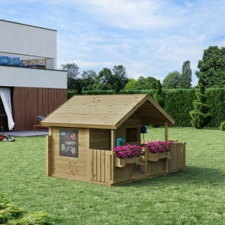 Casetta per Bambini in Legno Fungoo Sunny Bandcore – Gioco da Giardino