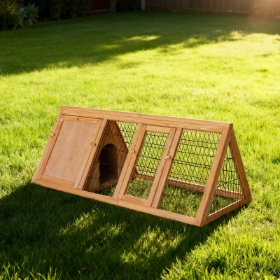 Struttura in legno per animali Farm 4 - Casetta 118x50x45 cm