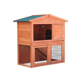 Casetta per Animali su Due Livelli Farm 9 - 100x54,5x100 cm