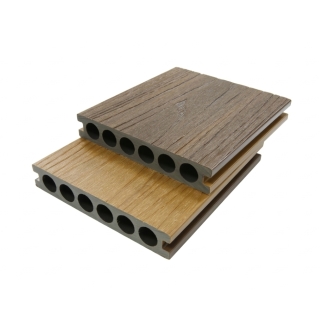 Kit Pavimento Decking WPC Ercole 3 m² Bicolore Ipe-Teak