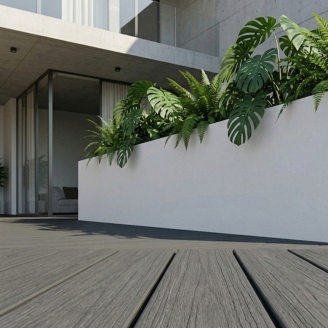 Kit Pavimento Decking WPC Ercole 3 mq Bicolore Light-Dark Grey