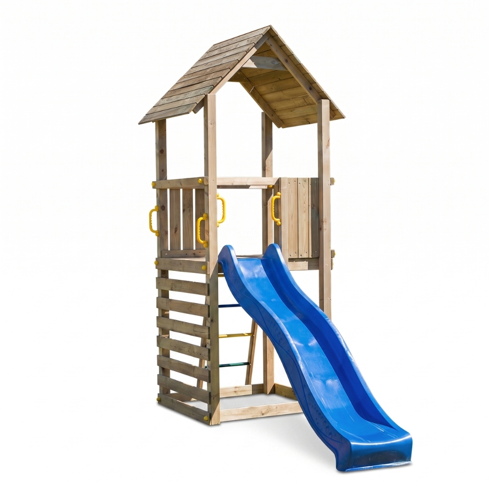 Scivolo in legno Fungoo Carol 1 gioco per giardino struttura in legno