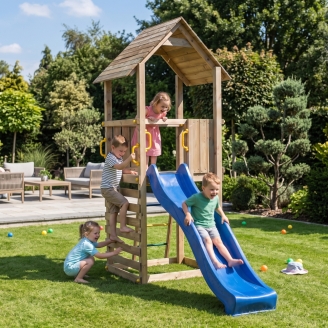 Scivolo in legno Fungoo Carol 1 gioco per giardino struttura in legno