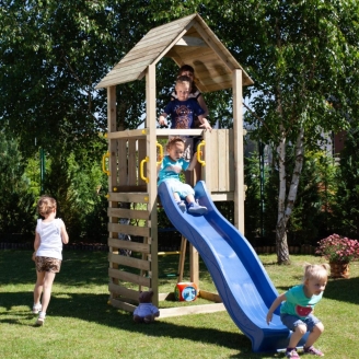 Scivolo in legno Fungoo Carol 1 gioco per giardino struttura in legno