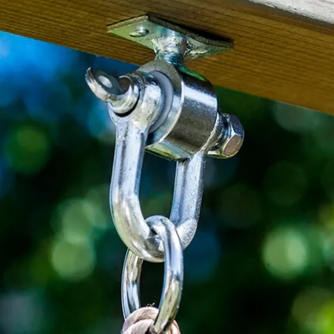 Ganci in metallo per le altalene
