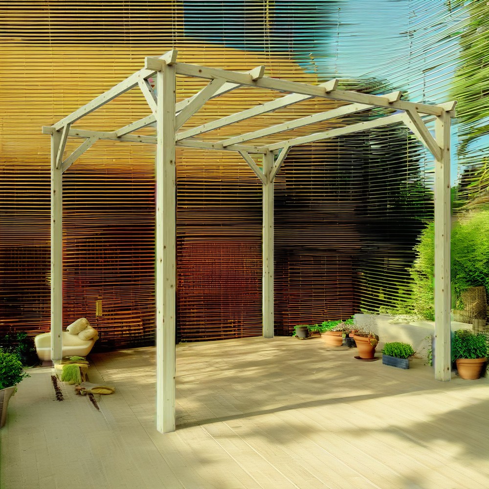 Gazebo e Pergole Grandi in Legno per il Giardino