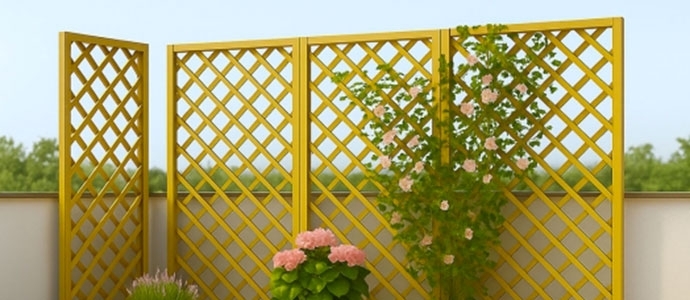Pannelli in legno per terrazzo: più privacy e natura con i pannelli Gaia