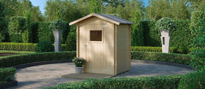 Casetta in legno Fausta in offerta: promo estate fino al 31/8 !!!