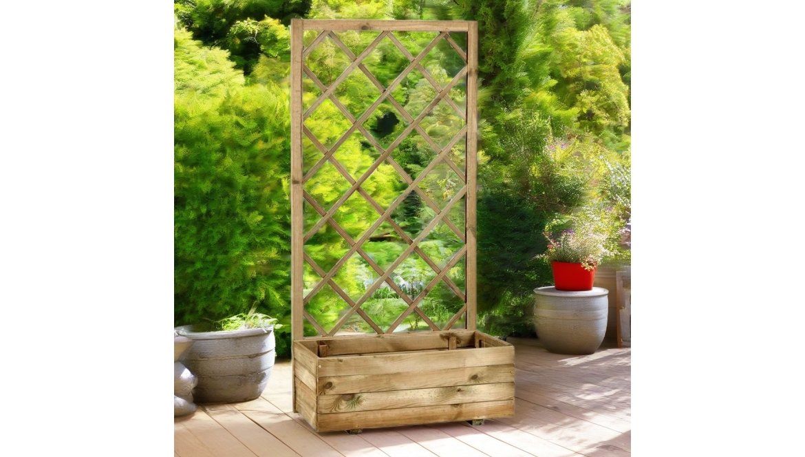 Fioriere in legno per giardino e terrazzo: come sceglierle