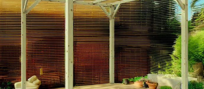 Gazebo e Pergole Grandi in Legno per il Giardino
