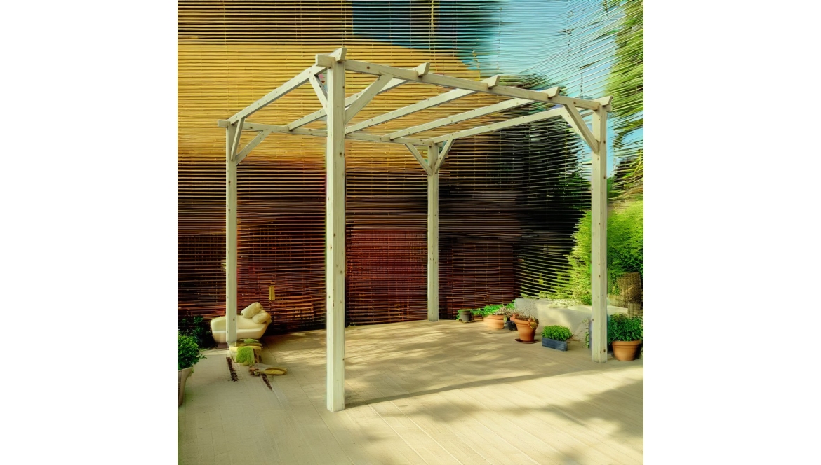 Gazebo e Pergole Grandi in Legno per il Giardino