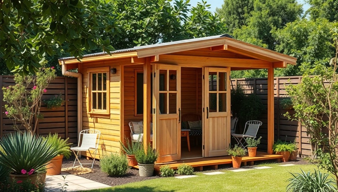Come montare una casetta in legno da giardino