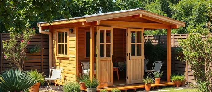 Come montare una casetta in legno da giardino