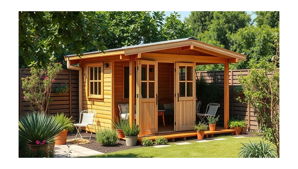 Come montare una casetta in legno da giardino