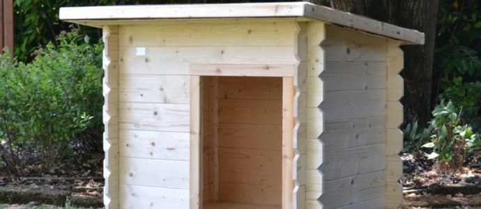 Cuccia per Cani da Esterno in Legno: Misura e Inverno